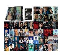 SKZ 'ATE' Stray-kids Photocards 55Pcs Postcards ‘STAY’ New Songs Photo Cards Kpop SKZ Postcards Hyunjin Photocards Felix Photocards (ATE(Laser vision))