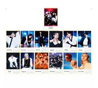 SKZ BP SVT A-TEEZ Babymonster Desktop Calendar 2026 Gift Photo Desk Calendar for New Year Gift (SK-A)