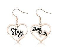 SKZ Earrings Stray Kids Fan Merch Stay Stray Kids (S-t-ay Gold Earrings)