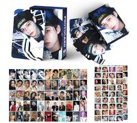 SKZ Personal 55 Pcs Photocards +72 Pcs Sticker 'dominATE' stray-kids Postcards Felix Bangchan Hyunjin Photo Cards (FELIX)