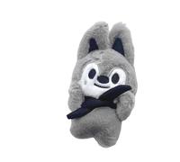 SKZ Plush Keychain STAY mini Keyring with Magnetic 10 cm stray-kids Wolf Chan Han Bbokari Key Chain (Wolf Chan)