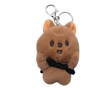 SKZ Plush Keychain STAY mini Keyring with Magnetic 10 cm stray-kids Wolf Chan Han Bbokari Key Chain (Han)