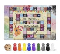 SKZOHROT Taylor Party Favors Drinking Games for Adults Party,Funny Party Supplies Interactive Tipsy Iand Drinking Game Suitable for Any Occasion, Age 21+, 2-9 Players