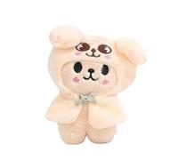 SKZoo Plush Keychain Cartoon Wolf Chan/Leebit/Dwaekki/Jiniret/Quokka/Bbokari/Puppym/Foxi.ny Keychain Plushies Keyring K-pop Pendant Accessories for Fans-13CM the hat can be taken off
