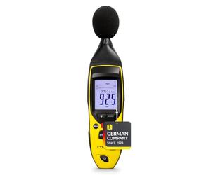 SL 400 Sound Level Meter in alibration Certificate | Measuring range 30 to 130 dB (A), class 2, memory 32,700 readings, complete set