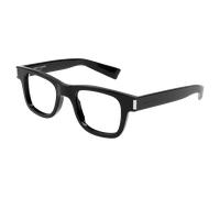 SL 564 OPT 005 Unisex Optical frames Acetate Black Transparent Squared