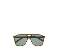 SL 596 Dune Sunglasses - female - Saint Laurent - Sunglasses - Green - ONE SIZE - Accessories ONE SIZE