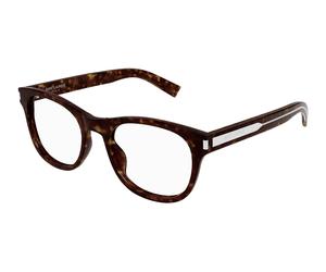 SL 663 005 Unisex Optical frames Acetate Havana Transparent Squared