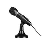 SL-8703-BK SPEEDLINK Capo Desk & Hand Microphone with 2m Cable, Black