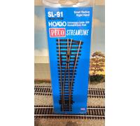 SL-91 OO/HO Peco Streamline Insulfrog Code 100 Small Radius Right Hand