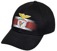 SL Benfica SLB Supporter Cap - Lisbon Official Collection - Football - Adjustable Men's Size, Black, One Size