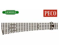 SL-E189 Large Radius L/H Point ELECTROFROG C 75 OO Gauge PECO Railway Track