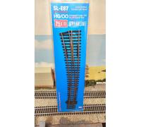 SL-E87 Peco HO/OO ELECTROFROG Large Curved Radius Left Hand Point