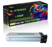SL-K7500GX Compatible for Samsung Toner Cartridge with Chip MultiXpress SL-K7400GX SL-K7400LX SL-K7500GX SL-K7500GX SL-K7600GX Printers (1 Pack Black)