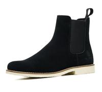 SL-Saint Handmade Classic Chelsea Boots for Men Fashion Genuine Cowhide Slip On Casual (Black Leather Lining, Adult, Men, 10, Numeric, UK Footwear Size System, Medium)