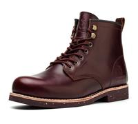 SL-Saint Men's Handmade Soft Toe Classic Boots Waterproof-Leather Cowhide/Wool Fashion Comfort Shoes (Leather Lining, Brown, Adult, Men, 11, Numeric, UK Footwear Size System, Medium)