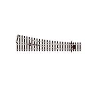SL-U1551 Peco Streamline HO Scale Code 70 Turnout, Medium Radius, Right Hand