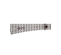 SL-U1552 Peco Streamline HO Scale Code 70 Turnout, Medium Radius, Left Hand