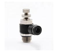 SL4-12Pneumatic Throttle ValveG-Thread 1/8"-1/2" Air Speed Regulator Fitting(SL6-G03)