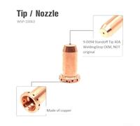 SL40 Plasma Cutter Tips and Electrodes Kit with 9-0096 Electrode 9-0094 Nozzle for Thermal Dynamics Cutmaster 42 4200 12+ 40amp Torch (20 Pcs)