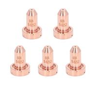 SL60 SL100 Plasma Cutter Brass Nozzle Tips 5 Pcs Replacement, Precise Fit Outstanding Performance Easy Installation, Suitable for Thermal Dynamics [Cutting Torch]