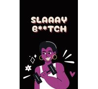 SLAAAY BLUE NOTEBOOK LGBTQ Pride 80 pages 6 x 9 in SLAY LINES: Unleash your inner power and "Slaaay" with our stunning Black Notebook, designed to celebrate LGBTQ Pride in all its glory!