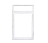 Slab Case - Clear Acrylic Display Brick, Clear Magnetic Card Holder, Scratch Resistant Design with Tight Closure, Premium Collectors Protective Case