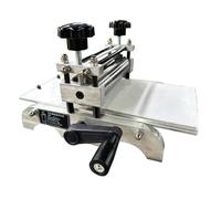 Slab Roller Printmaking Machine, Manual Etching Printing Press, Rubbing Panel 31 X 17CM, Adjustable Height, Uniform Pressure, Portable Home, for Artists, Printmakers Slab Roller Printmaking Machine