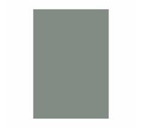 Slab Supermatt Kitchen Door - 715mm X 596mm - Pre-Drilled Mdf With Matching Edging - Sage Green