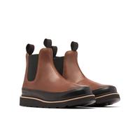 SOREL Men's Slabtown 62 Chelsea Waterproof Boot, Tobacco/Black, 8 UK