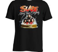 Slade Band Merry Christmas Men T-Shirt Black XXL