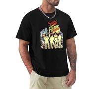 Slade-in-Flame-Film-posterillustration-T-Shirt-tees-Blanks-Men-s-Clothing Black