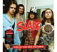 SLADE - LIVE AT THE NEW VICTORIA CLEAR WITH BLUE SPLATTER 2 VINYL LP NEW