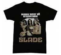 Slade Mama We're All Crazee Now Men's T-Shirt, black, S