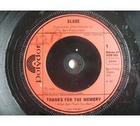 Slade - SLADE Thanks For the Memory 7" 45