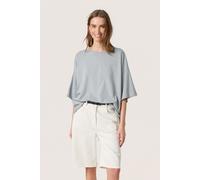 SLAfshan Oversized Short Sleeve T-Shirt Soaked in Luxury Grey XL