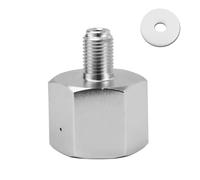 SLAHAJ Kegging Tools 3/8-24UNF Convert Adapter Fit TR21-4 CO2 Cylinder Converter Soda Bottle Adapter For Homebrew Beer Keg CO2 Regulator Home Brewing