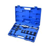 SLAHAJ Suspension Lower Control Arm Pry Tool 12pc 8-25MM Motorcycle Blind Inner Bearing Puller Tool Kit Slide Hammer Pilot Insert Internal Removal Set Bushing Tools for Lower Control Arm