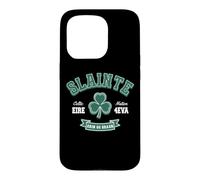 Slainte Ireland Irish Heritage Shamrock Celtic Ancestry Case for iPhone 15 Pro