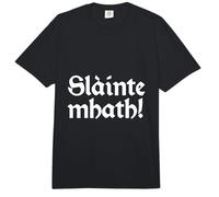 Slainte Mhath Drinking & Toasting Scottish Gaelic Language Comfort Colors Adult Heavyweight T-Shirt