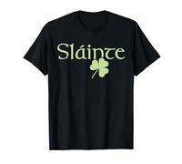 Slainte shamrock Irish lucky green Ireland St Patricks Day T-Shirt