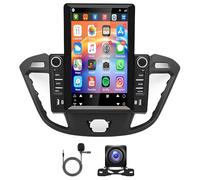 Slakerbe Android 14 Car Stereo Compatible with Ford Transit/Tourneo Custom 2012-2021, 2G+32G 9.7" Touch Screen 2 Din Car Radio with Wireless Carplay Android Auto WiFi GPS SWC FM Mic Backup Camera