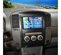 Slakerbe Android 14 Double Din Car Stereo Upgrade Radio for Nissan Navara D40 D22 2007-2015,7" Touchscreen w/Wireless Carplay Android Auto GPS WiFi Bluetooth RDS DSP SWC Mirrorlink Mic Backup Camera