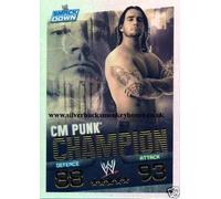 Slam Attax Evolution Champion Trading Card(s) You Select (CM Punk)