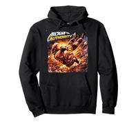 Slam Authority Wrestling Power Move Art Pullover Hoodie