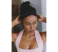 Slam Dunk Silicone Grip Soft Headband at Free People in Black - female