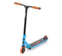 Slamm Classic Mini Blue & Red | Complete Stunt Scooter 110mm Wheels | Low Ride Height For Young Kids | Beginner Friendly T Bar & Threadless Fork Optimal Steering and Safety