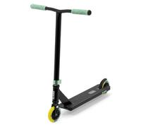 Slamm Classic Mini Pro - Black/Green | Premium Complete Scooter for Beginners | Age 4+ with Shorter Bars for Young Riders | 110mm Nylon Wheels with Dual-Colour Urethane and ABEC 9 Chrome Bearings
