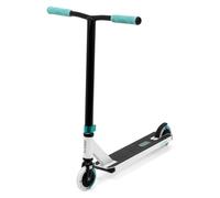 Slamm Classic Mini Pro - White/Mint | Premium Complete Scooter for Beginners | Age 4+ with Shorter Bars for Young Riders | 110mm Nylon Wheels with Dual-Colour Urethane and ABEC 9 Chrome Bearings