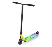 Slamm Strobe Laser | Complete Stunt Scooter 110 Solid Core Aluminium Wheels | 4.8” Alloy Deck W. Rail Extruded Neck Connector and Cut Out | Intermediate Trick Scooter Unique Futuristic Design
